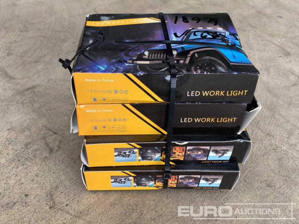 Unused LED Work Lights, 48w, 12V/24V, Adjustable Bracket, IP67 Waterproof, 6000k White (4 of) - Garaažiseadmed: pilt 4 Unused LED Work Lights, 48w, 12V/24V, Adjustable Bracket, IP67 Waterproof, 6000k White (4 of) - Garaažiseadmed: pilt 4