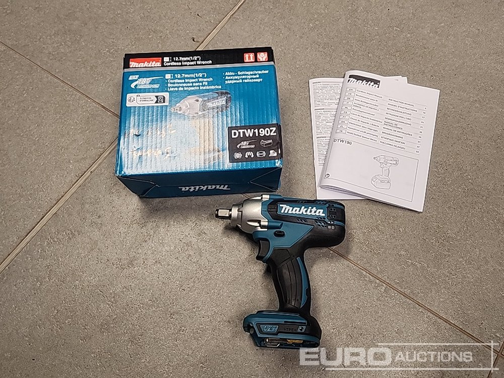 Unused Makita 18V 1/2" Li-Ion LXT Impact Wrench (Body Only) - Ehitusseade: pilt 2 Unused Makita 18V 1/2" Li-Ion LXT Impact Wrench (Body Only) - Ehitusseade: pilt 2