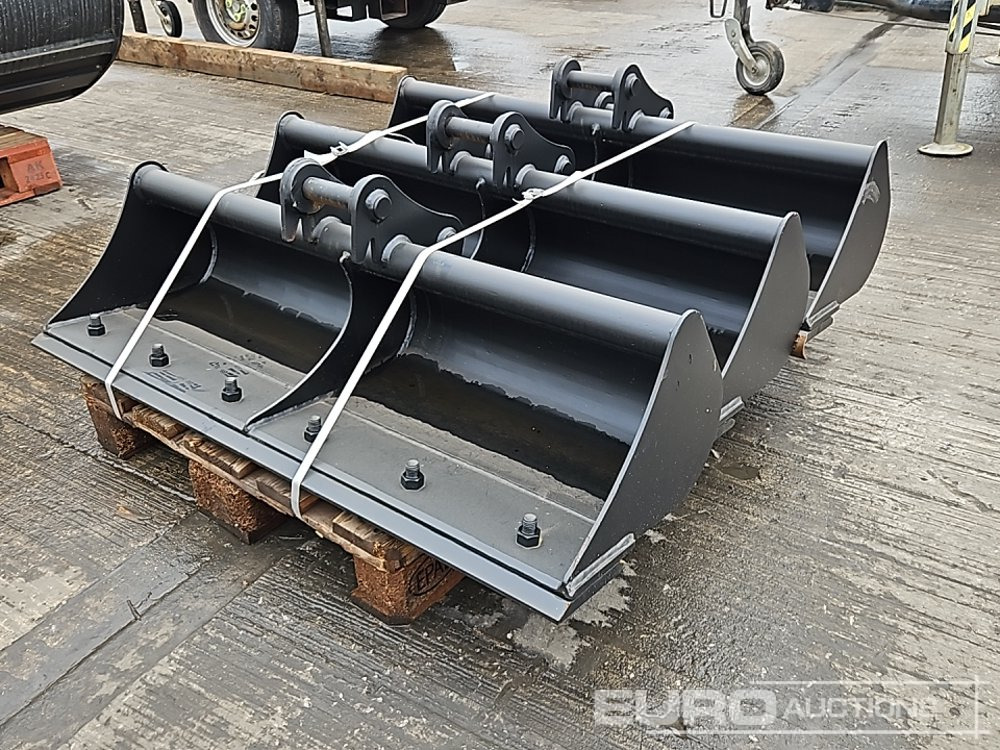 Unused Miller 36", 36", 36" Ditching Bucket 35mm Pin to suit Mini Excavator - Kopp: pilt 1 Unused Miller 36", 36", 36" Ditching Bucket 35mm Pin to suit Mini Excavator - Kopp: pilt 1