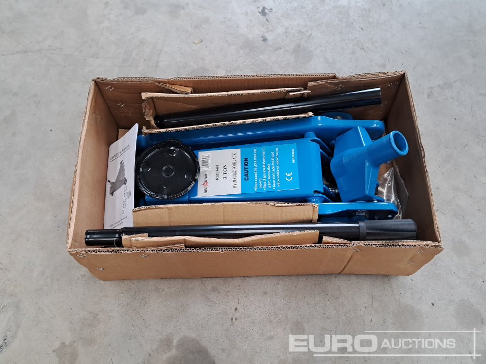 Unused Red Star 3 Ton Low Proflie Hydraulic Floor Jack - Garaažiseadmed: pilt 2 Unused Red Star 3 Ton Low Proflie Hydraulic Floor Jack - Garaažiseadmed: pilt 2