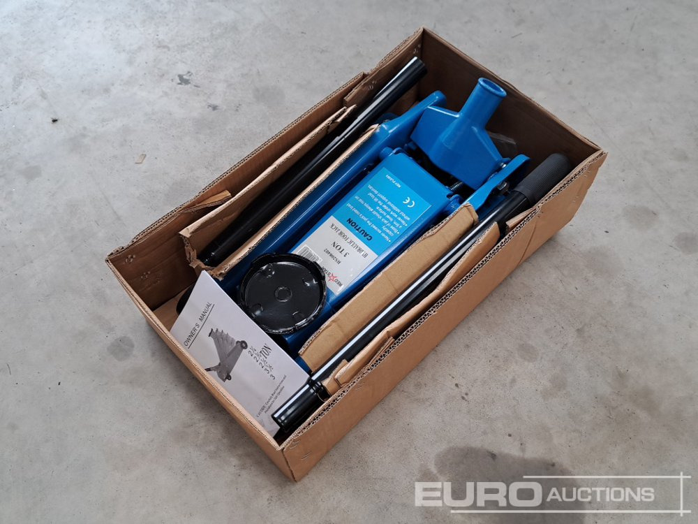 Unused Red Star 3 Ton Low Proflie Hydraulic Floor Jack - Garaažiseadmed: pilt 1 Unused Red Star 3 Ton Low Proflie Hydraulic Floor Jack - Garaažiseadmed: pilt 1