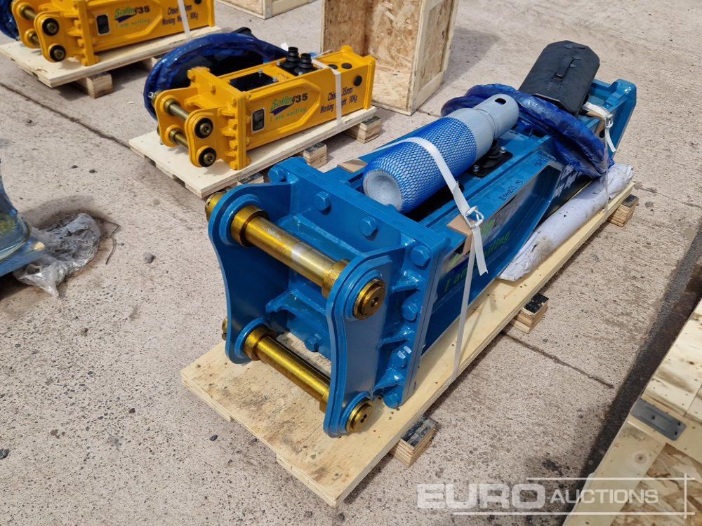 Unused Sailing 75 Hydraulic Hammer 50mm Pin to suit 6-8 Ton Excavator - Hüdrauliline haamer: pilt 5 Unused Sailing 75 Hydraulic Hammer 50mm Pin to suit 6-8 Ton Excavator - Hüdrauliline haamer: pilt 5