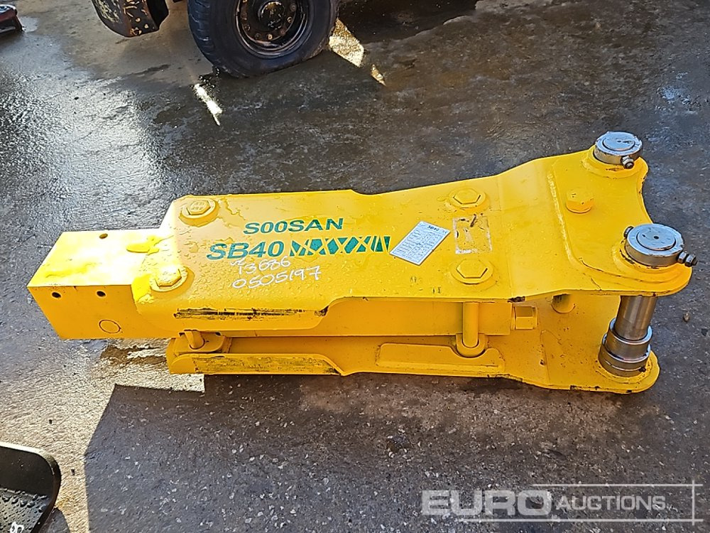 Unused Soosan SB40 - Hüdrauliline haamer: pilt 2 Unused Soosan SB40 - Hüdrauliline haamer: pilt 2