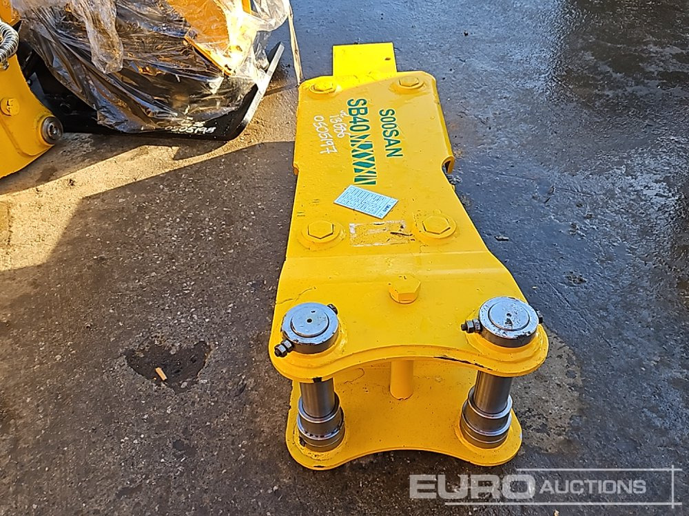 Unused Soosan SB40 - Hüdrauliline haamer: pilt 4 Unused Soosan SB40 - Hüdrauliline haamer: pilt 4