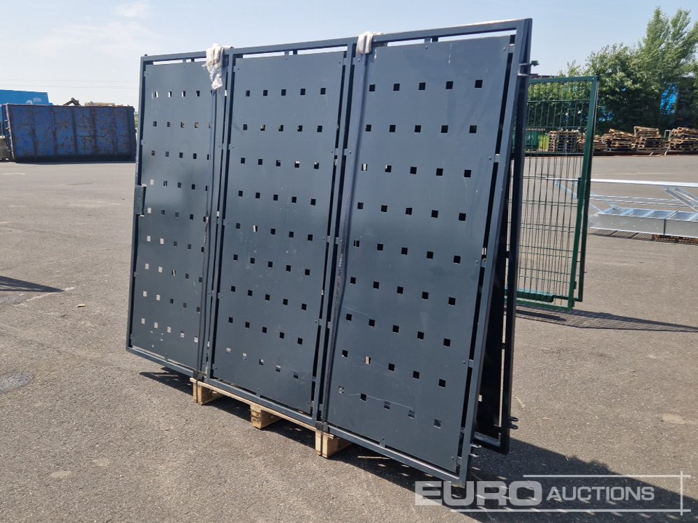 Unused Steel Gate, 500x 180cm (2 of) - Ehitusseade: pilt 4 Unused Steel Gate, 500x 180cm (2 of) - Ehitusseade: pilt 4