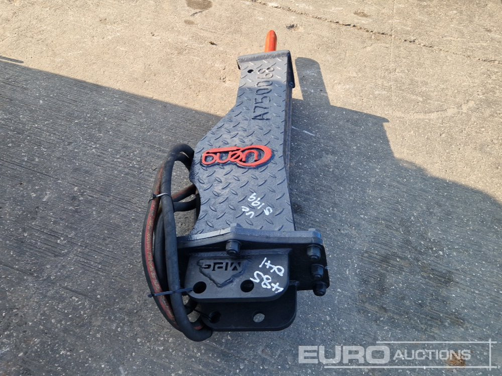 Veng Hydraulic Breaker 25mm Pin to suit Mini Excavator - Hüdrauliline haamer: pilt 4 Veng Hydraulic Breaker 25mm Pin to suit Mini Excavator - Hüdrauliline haamer: pilt 4