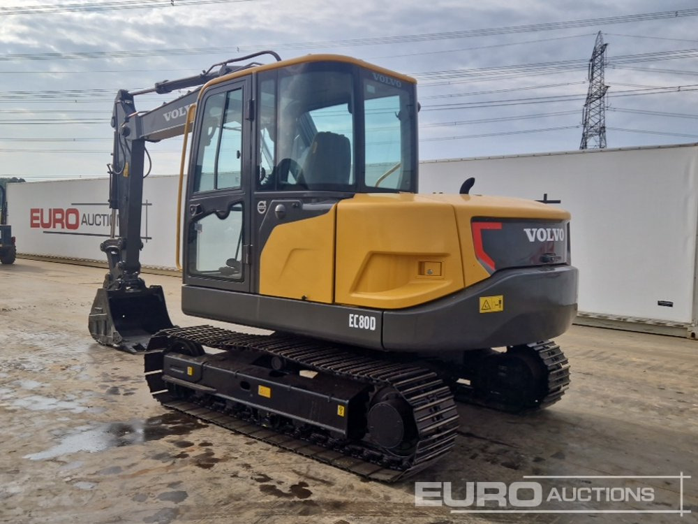 Volvo 420mm Pads, QH, A/C - Miniekskavaator: pilt 3 Volvo 420mm Pads, QH, A/C - Miniekskavaator: pilt 3