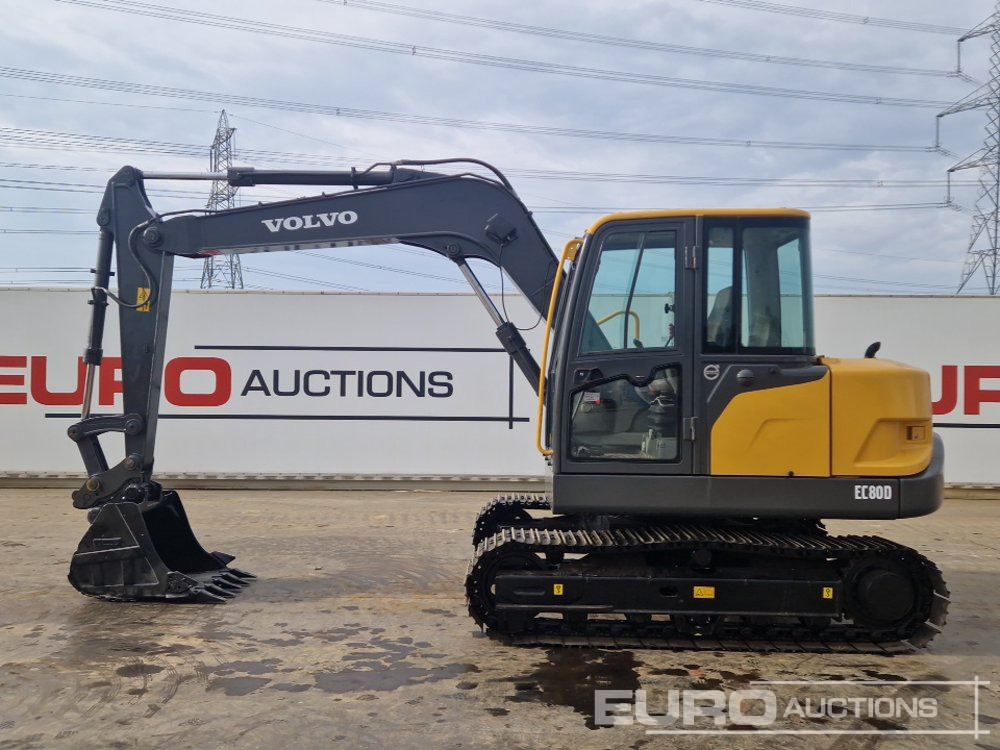 Volvo 420mm Pads, QH, A/C - Miniekskavaator: pilt 2 Volvo 420mm Pads, QH, A/C - Miniekskavaator: pilt 2