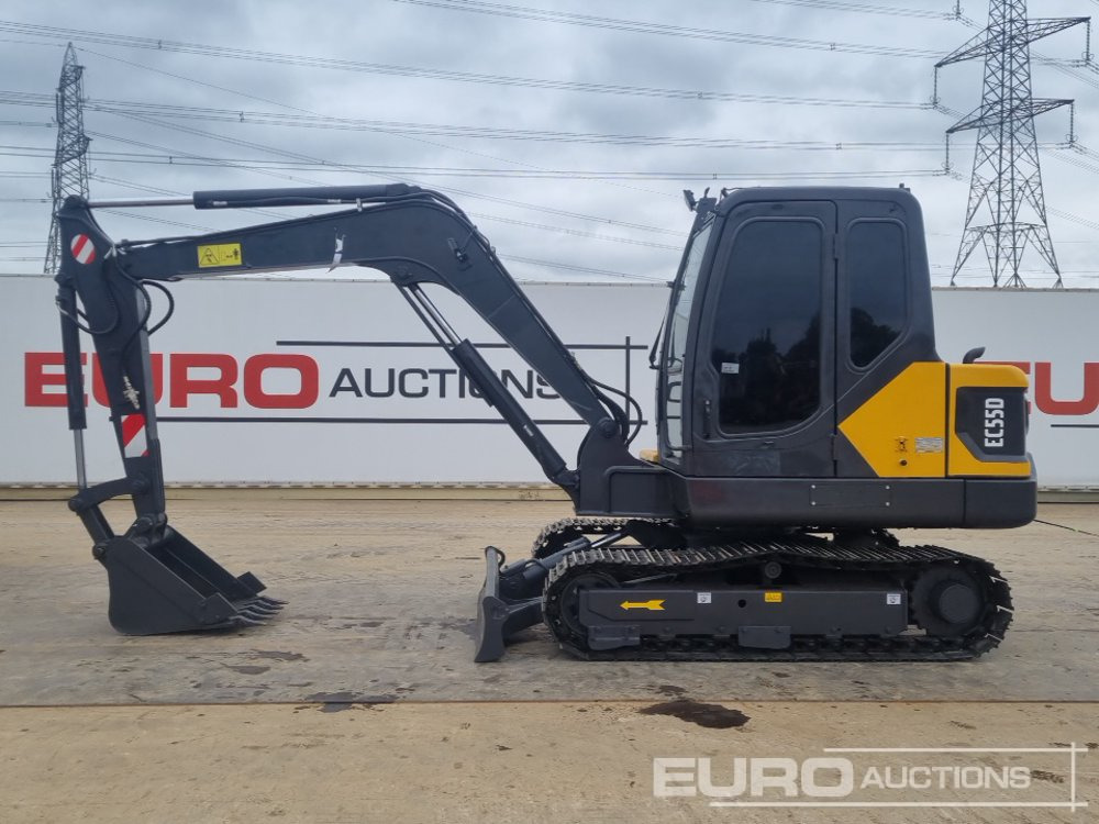 Volvo EC55D - Miniekskavaator: pilt 2 Volvo EC55D - Miniekskavaator: pilt 2