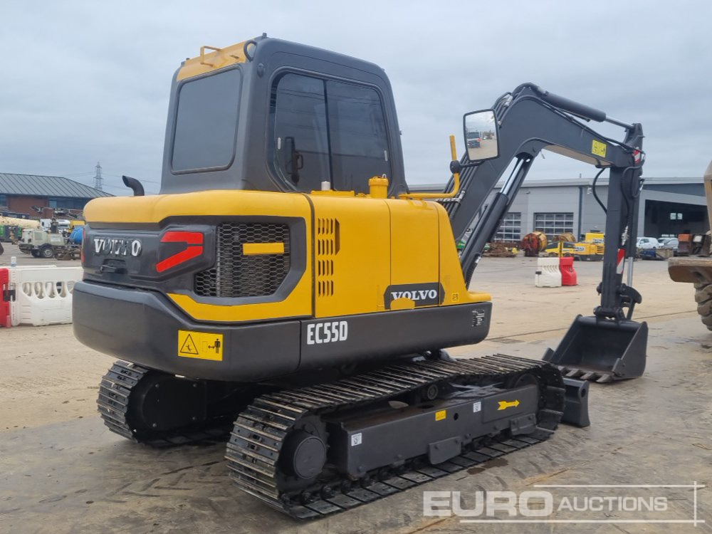 Volvo EC55D - Miniekskavaator: pilt 5 Volvo EC55D - Miniekskavaator: pilt 5
