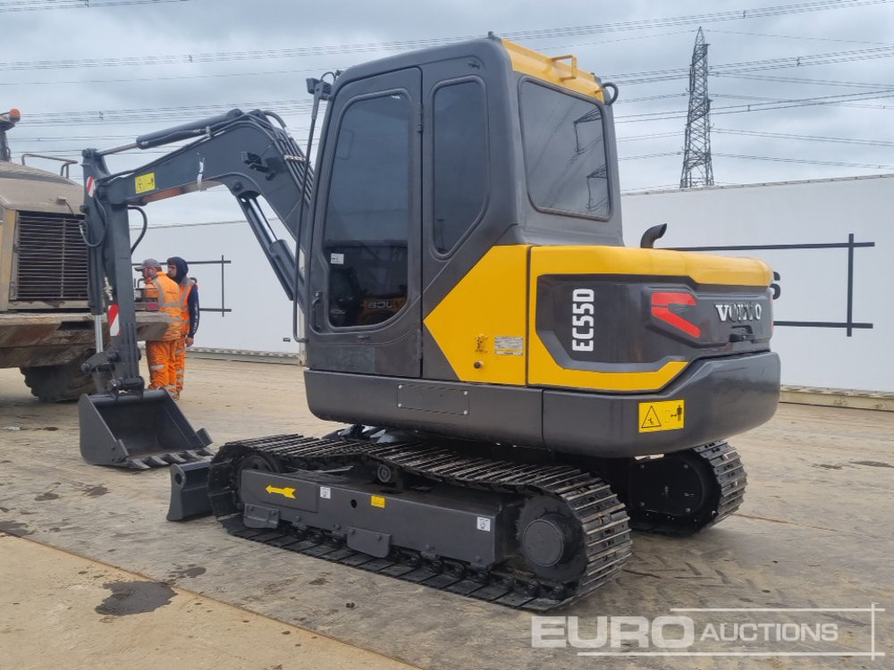 Volvo EC55D - Miniekskavaator: pilt 3 Volvo EC55D - Miniekskavaator: pilt 3
