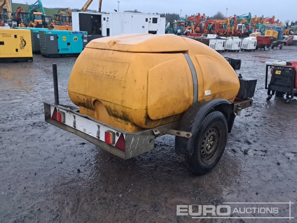 Western Single Axle Fuel Bowser, Diesel Pressure Washer, Yanmar Engine, Hose - Survepesur: pilt 3 Western Single Axle Fuel Bowser, Diesel Pressure Washer, Yanmar Engine, Hose - Survepesur: pilt 3