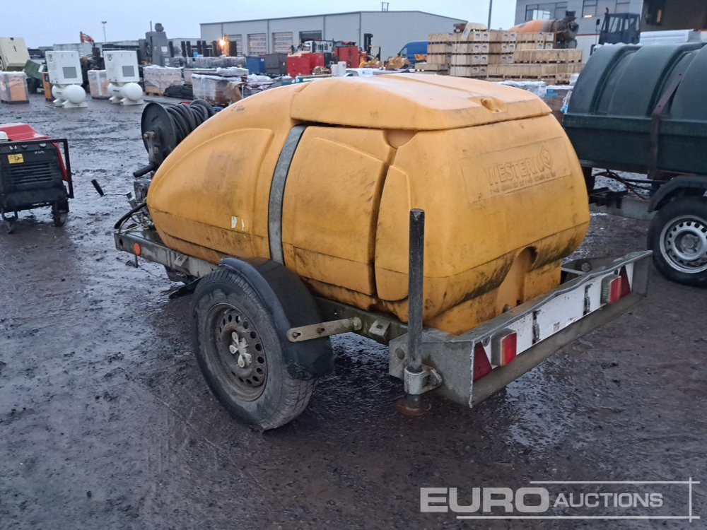 Western Single Axle Fuel Bowser, Diesel Pressure Washer, Yanmar Engine, Hose - Survepesur: pilt 2 Western Single Axle Fuel Bowser, Diesel Pressure Washer, Yanmar Engine, Hose - Survepesur: pilt 2
