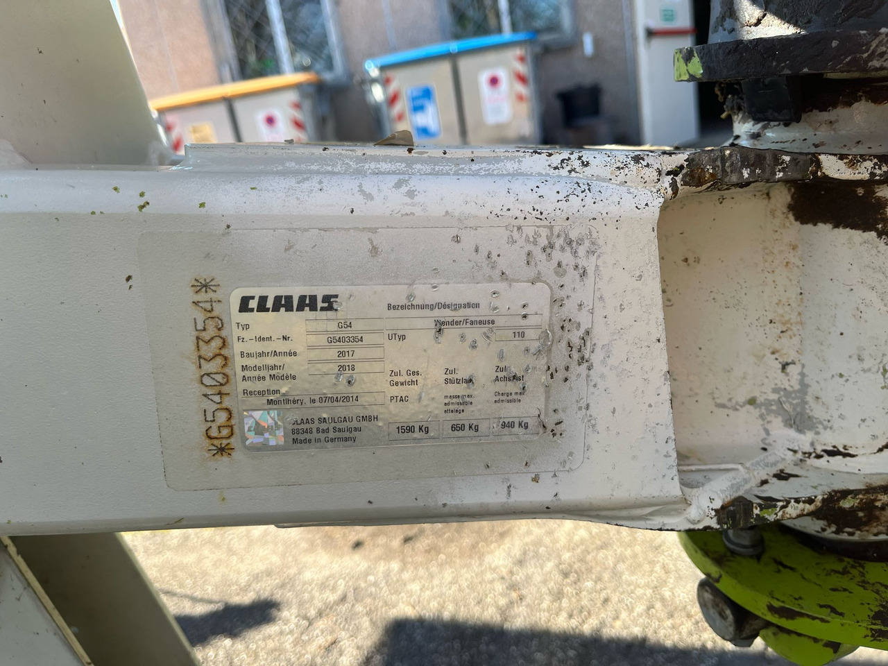 Voltafieno Claas Volto 900T - Kaarutaja/ Reha: pilt 4 Voltafieno Claas Volto 900T - Kaarutaja/ Reha: pilt 4