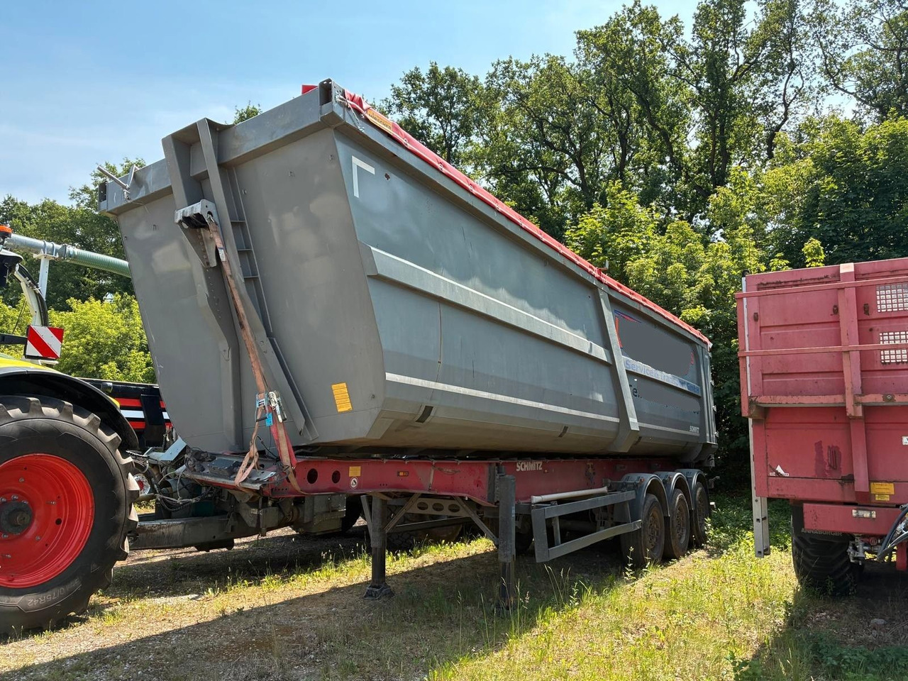 Schmitz Cargobull Unfall Stahlmulde 55m3 - Kallur-poolhaagis: pilt 1 Schmitz Cargobull Unfall Stahlmulde 55m3 - Kallur-poolhaagis: pilt 1