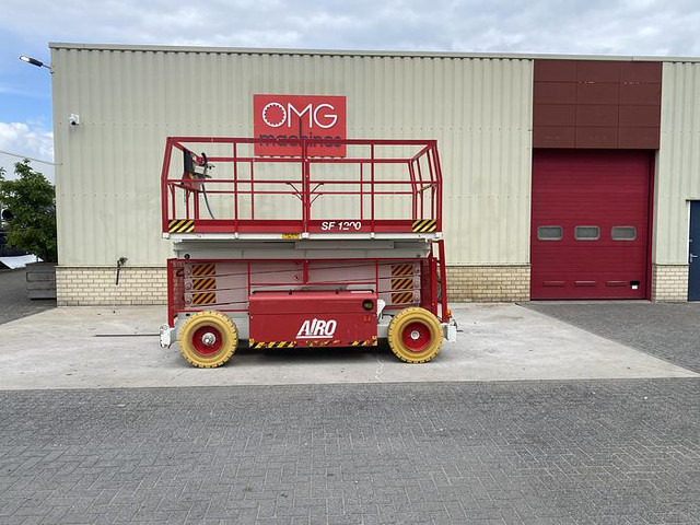 AIRO SF1200, Schaarhoogwerker, 14 meter - Platvorm: pilt 1 AIRO SF1200, Schaarhoogwerker, 14 meter - Platvorm: pilt 1
