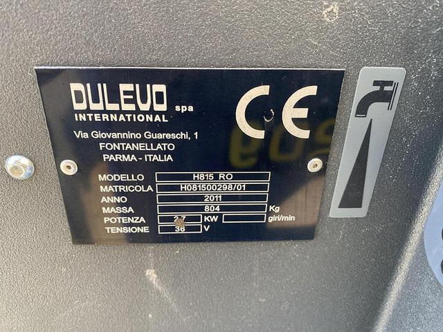 Põrandapesumasin Dulevo H815 RO, Schrobmachine, 85 cm: pilt 17