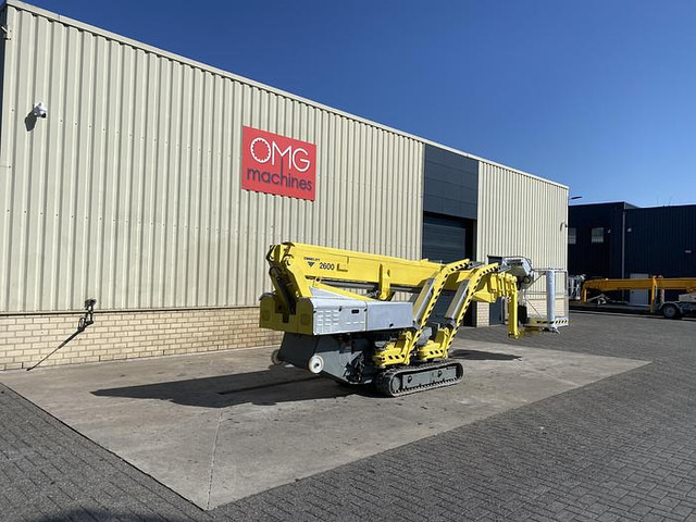 Omme 2600RBD, Spin hoogwerker, Diesel + Accu - Roomik korvtõstuk: pilt 2 Omme 2600RBD, Spin hoogwerker, Diesel + Accu - Roomik korvtõstuk: pilt 2
