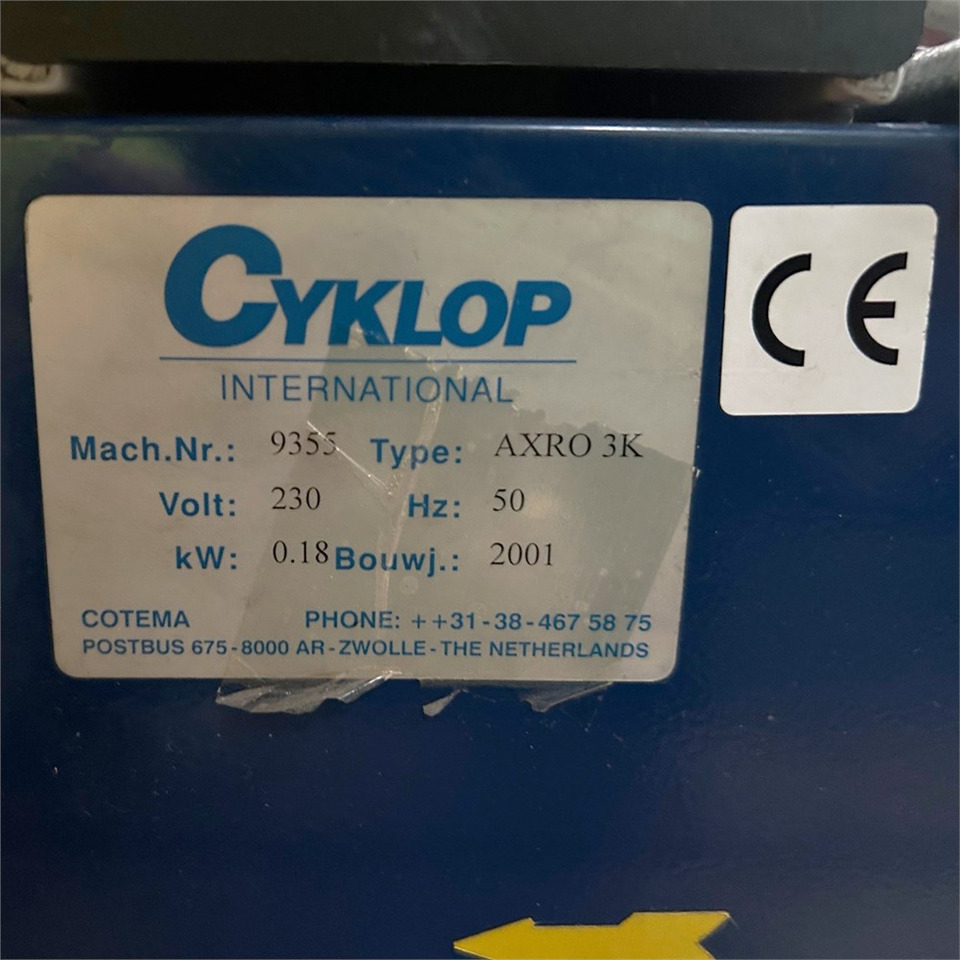 ABC Cyklop Axro 3k - Tööpink: pilt 4 ABC Cyklop Axro 3k - Tööpink: pilt 4