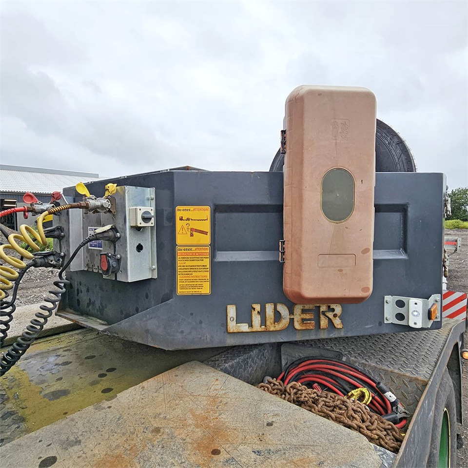 ABC Lider Lowbed LDR4A - model B - Madal platvormpoolhaagis: pilt 5 ABC Lider Lowbed LDR4A - model B - Madal platvormpoolhaagis: pilt 5