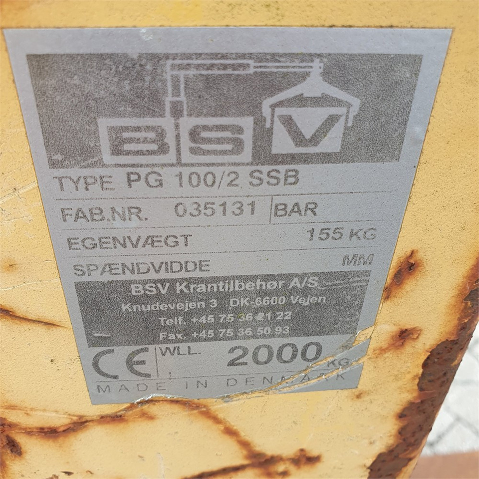 BSV PG 100/2 SSB - Kahvlid: pilt 3 BSV PG 100/2 SSB - Kahvlid: pilt 3