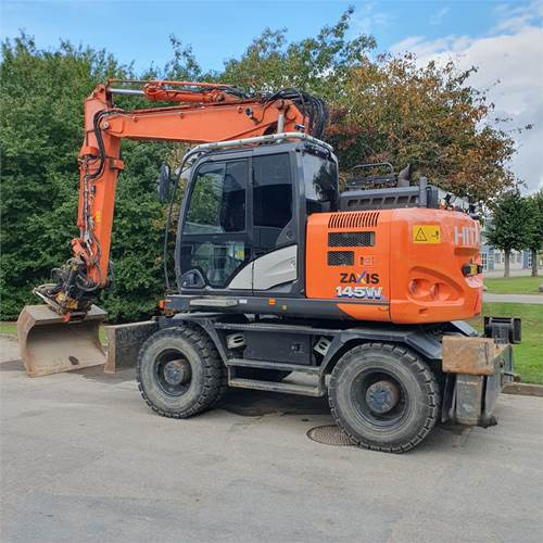 Hitachi ZX145 WT-6 - Ratastel ekskavaator: pilt 1 Hitachi ZX145 WT-6 - Ratastel ekskavaator: pilt 1