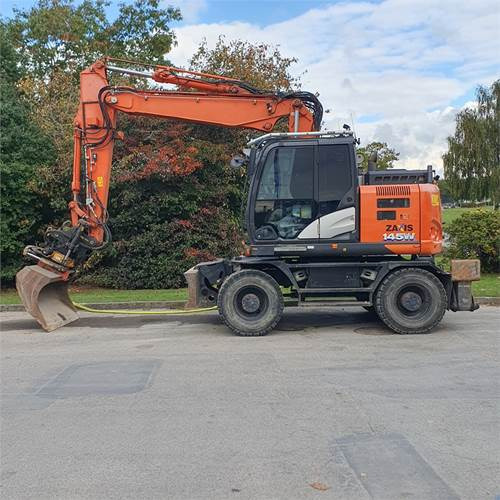 Hitachi ZX145 WT-6 - Ratastel ekskavaator: pilt 3 Hitachi ZX145 WT-6 - Ratastel ekskavaator: pilt 3