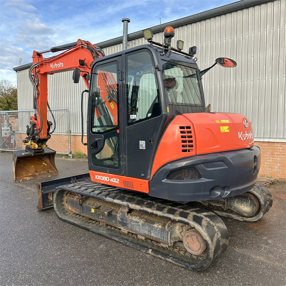 Kubota KX080-4 A2 - Miniekskavaator: pilt 3 Kubota KX080-4 A2 - Miniekskavaator: pilt 3