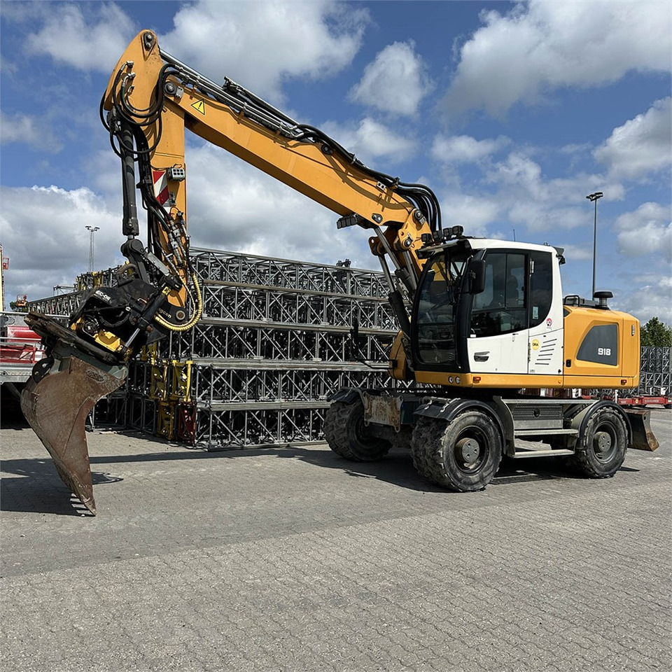 Liebherr A 918 Litronic - Ratastel ekskavaator: pilt 1 Liebherr A 918 Litronic - Ratastel ekskavaator: pilt 1
