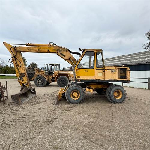 Massey Ferguson W350 C - Ratastel ekskavaator: pilt 1 Massey Ferguson W350 C - Ratastel ekskavaator: pilt 1