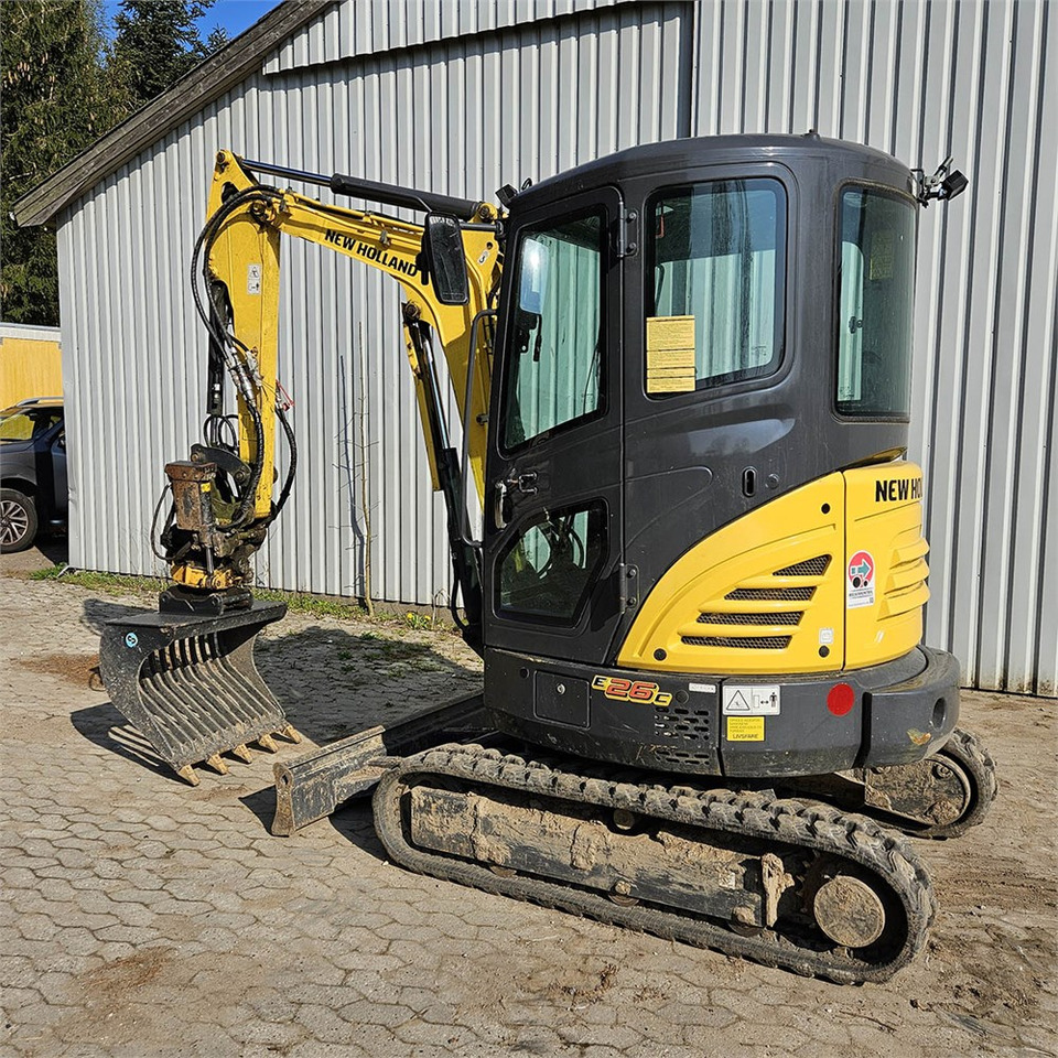 New Holland E26C - Miniekskavaator: pilt 2 New Holland E26C - Miniekskavaator: pilt 2