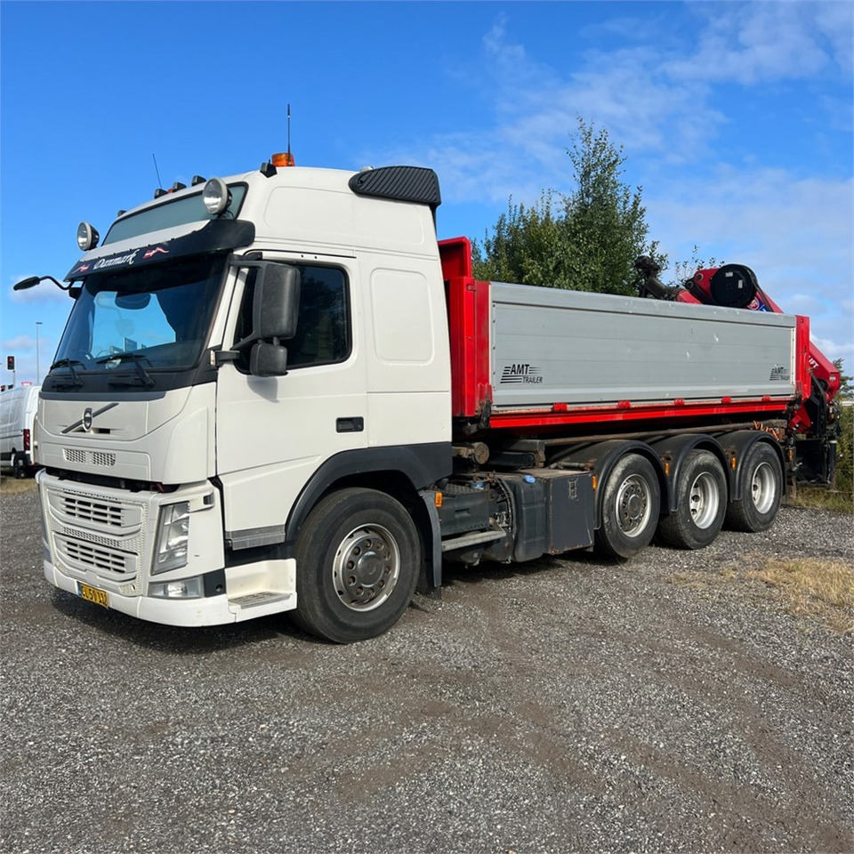 Volvo FM 8x4 500 - Madelveok/ Platvormveok, Kraanaga veoauto: pilt 1 Volvo FM 8x4 500 - Madelveok/ Platvormveok, Kraanaga veoauto: pilt 1