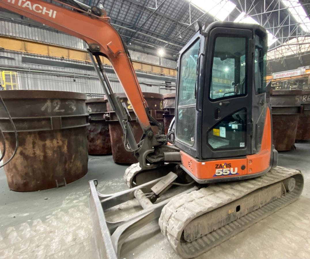 Hitachi ZAXIS 55U-6 CLR - Miniekskavaator: pilt 1 Hitachi ZAXIS 55U-6 CLR - Miniekskavaator: pilt 1