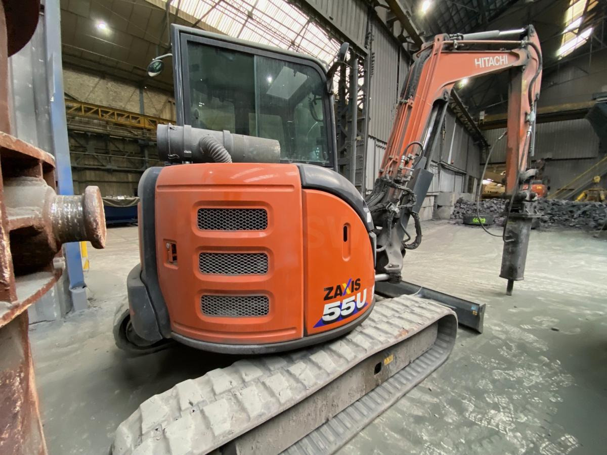 Hitachi ZAXIS 55U-6 CLR - Miniekskavaator: pilt 2 Hitachi ZAXIS 55U-6 CLR - Miniekskavaator: pilt 2