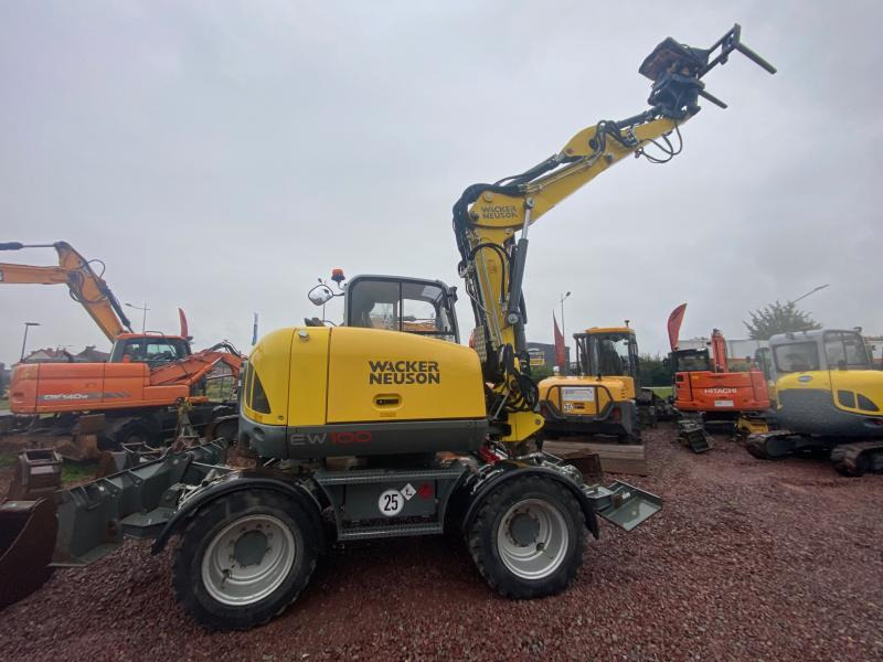 Neuson EW 100 - Ratastel ekskavaator: pilt 3 Neuson EW 100 - Ratastel ekskavaator: pilt 3