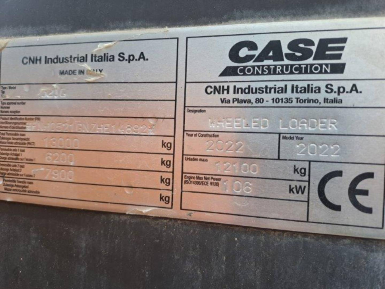 Rataslaadur CASE 521 GXR: pilt 6