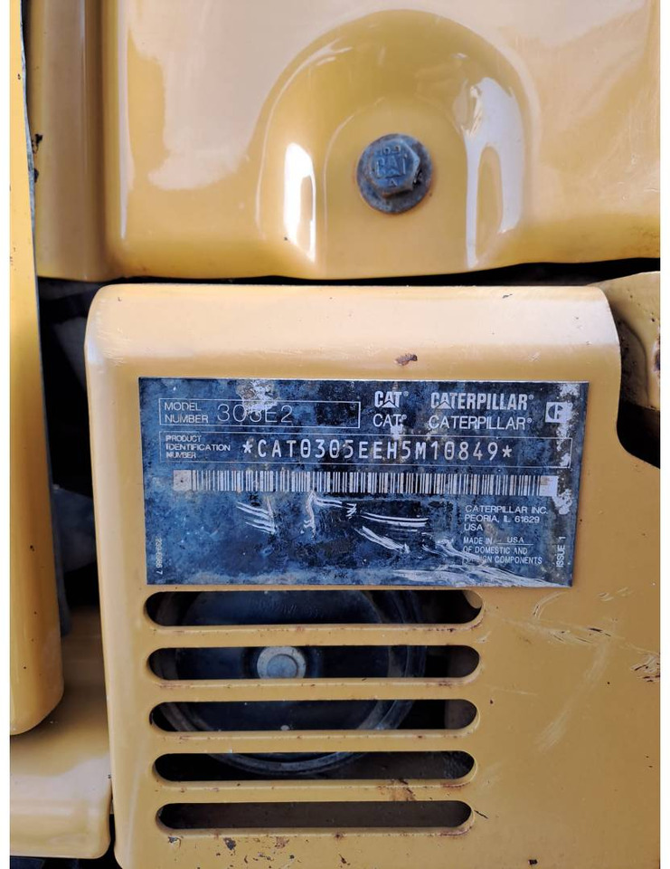 CAT 305E2 - Lintekskavaator: pilt 5 CAT 305E2 - Lintekskavaator: pilt 5