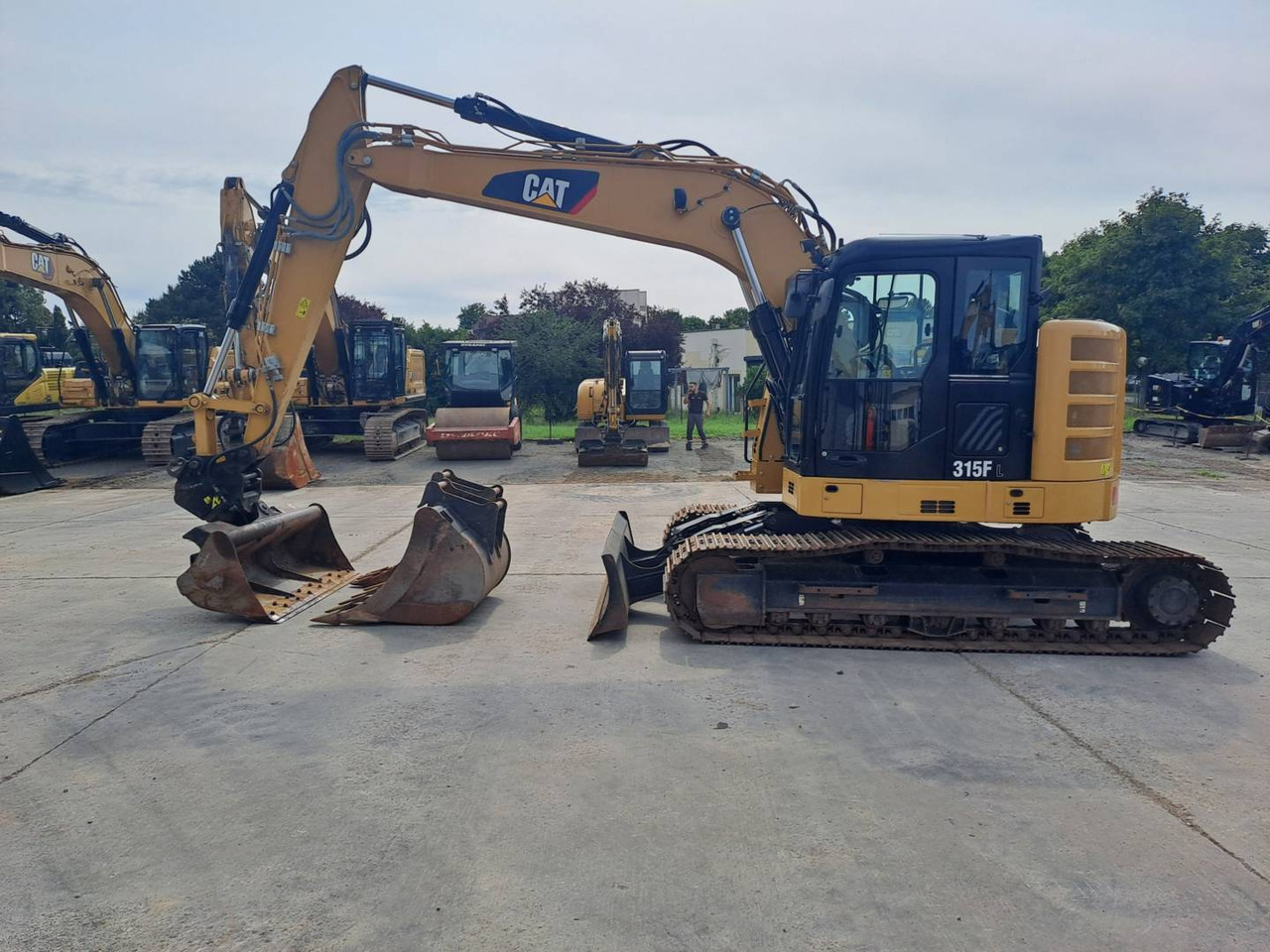 Lintekskavaator CAT 315F: pilt 12