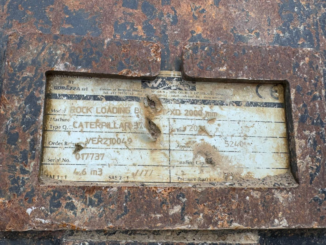 Lintekskavaator CAT 374-07: pilt 13