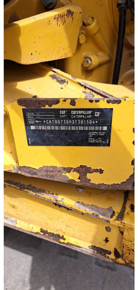 CAT 730 - Liigendkallur: pilt 5 CAT 730 - Liigendkallur: pilt 5