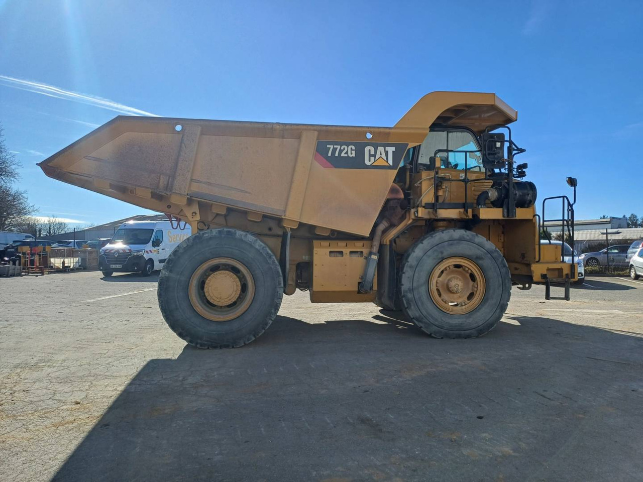 Kastiga kallur/ Kiviveoauto CAT 772G: pilt 13