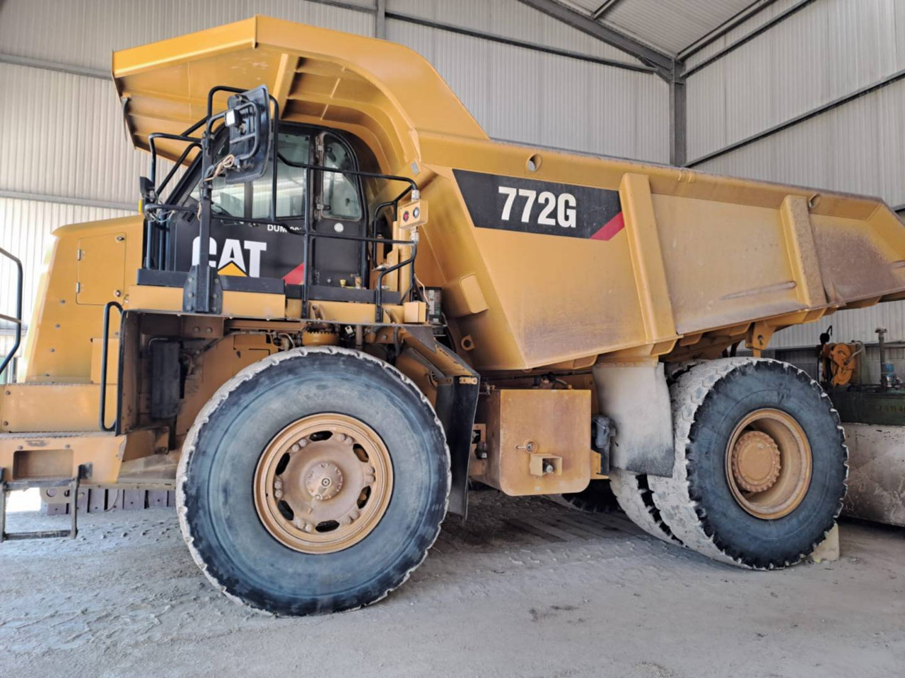 Kastiga kallur/ Kiviveoauto CAT 772G: pilt 29