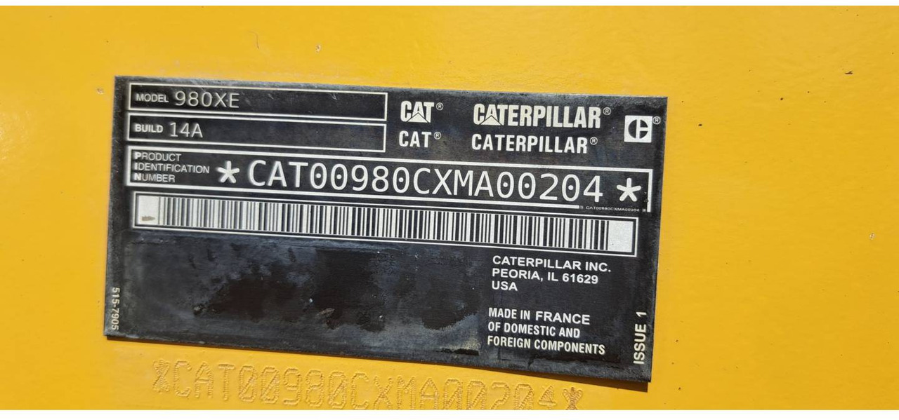 Rataslaadur CAT 980-14XE: pilt 6
