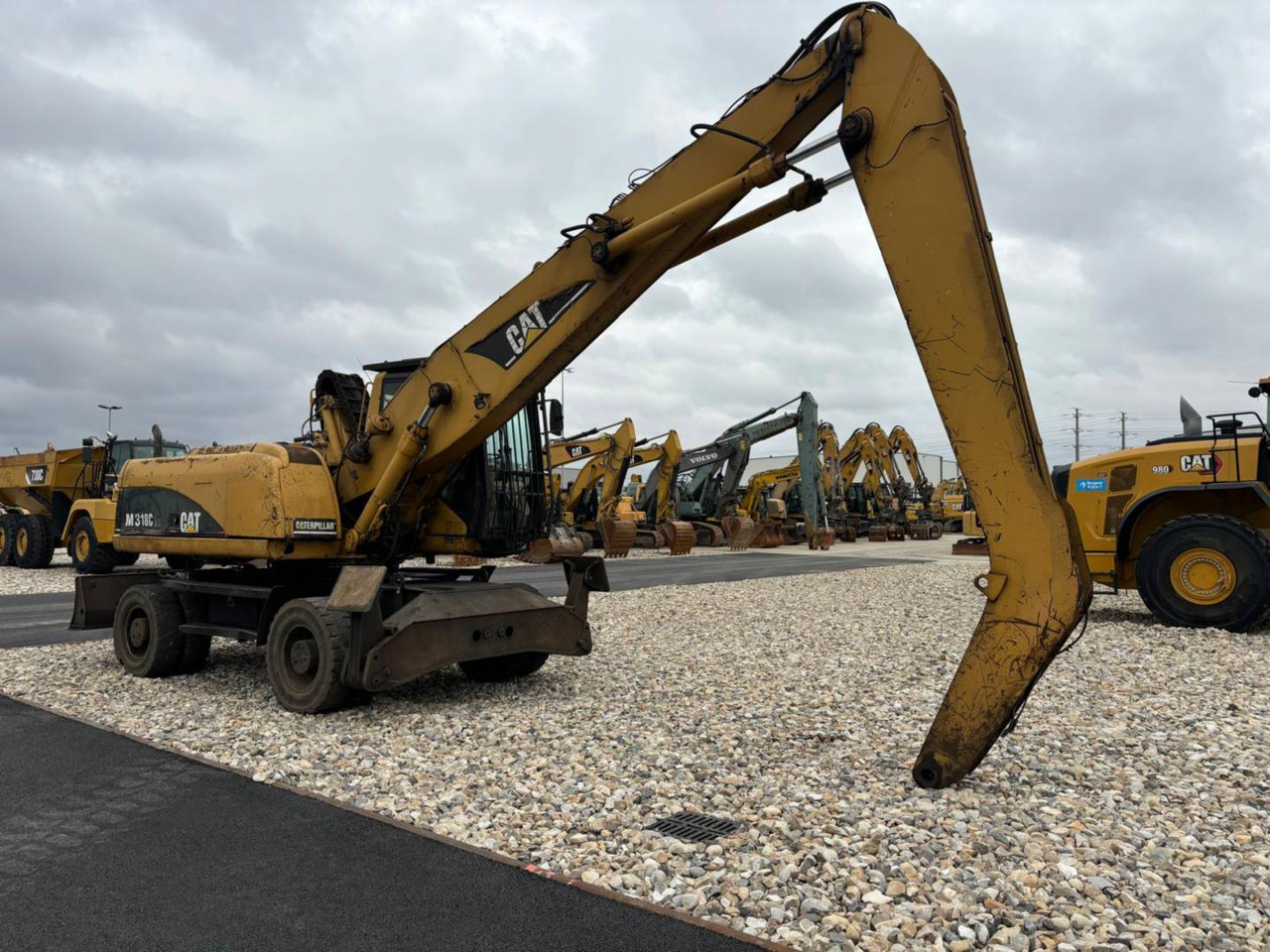 CAT M318C - Ratastel ekskavaator: pilt 2 CAT M318C - Ratastel ekskavaator: pilt 2