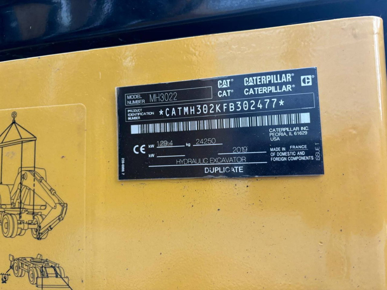 CAT MH3022-1 liising CAT MH3022-1: pilt 6