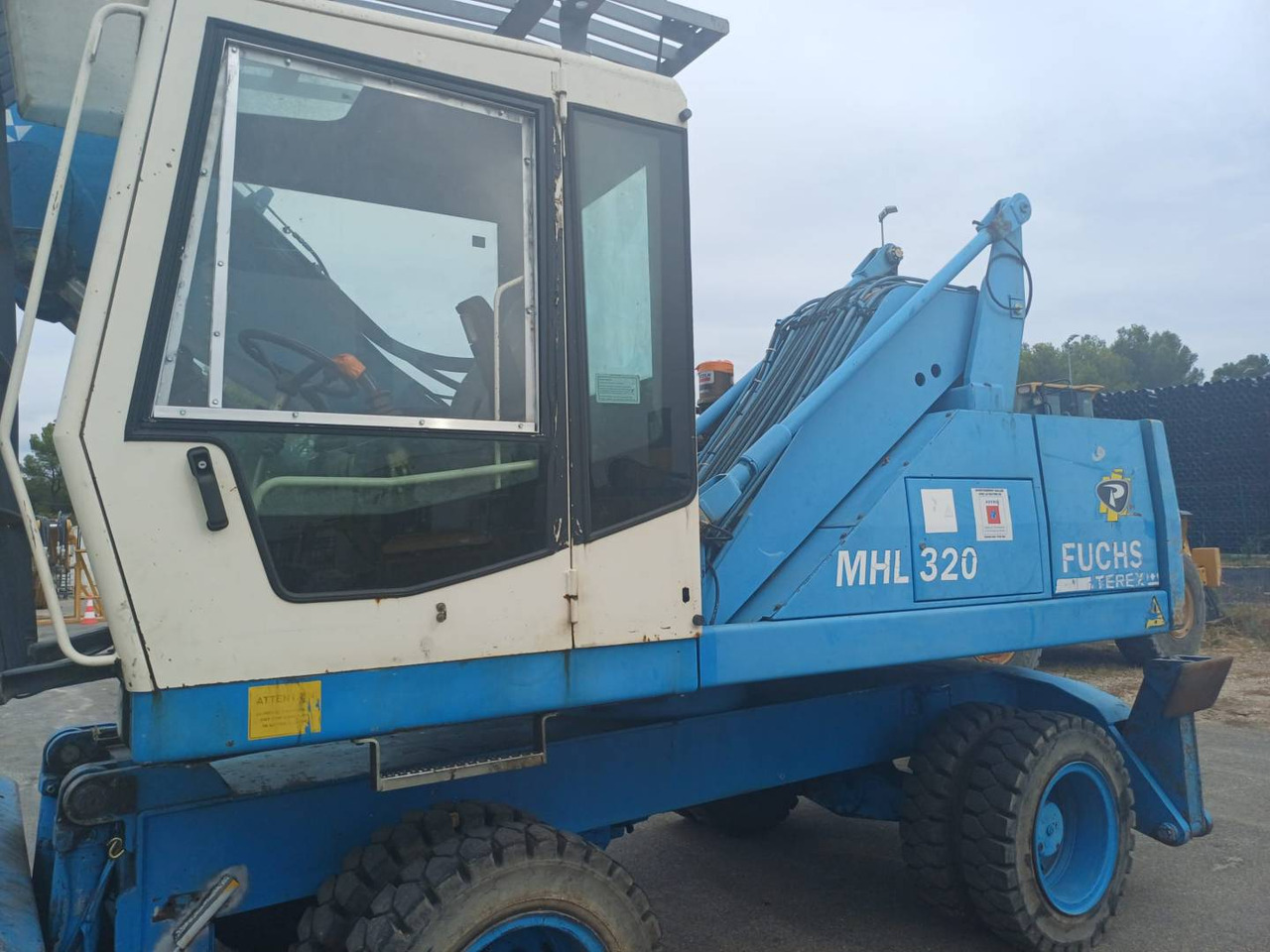 FUCHS MHL320 - Ratastel ekskavaator: pilt 3 FUCHS MHL320 - Ratastel ekskavaator: pilt 3