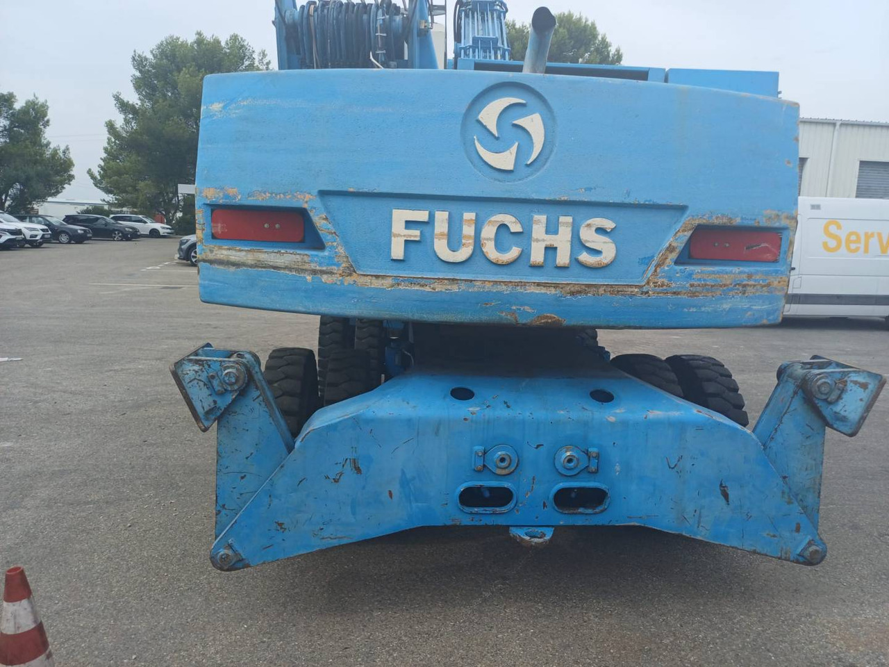 FUCHS MHL320 - Ratastel ekskavaator: pilt 2 FUCHS MHL320 - Ratastel ekskavaator: pilt 2