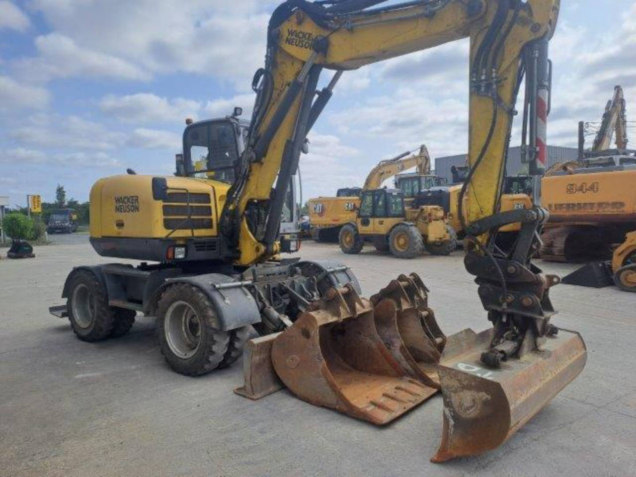 NEUSON EW100 - Ratastel ekskavaator: pilt 2 NEUSON EW100 - Ratastel ekskavaator: pilt 2