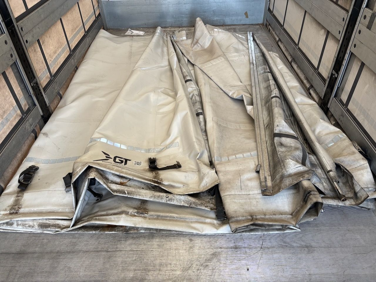 Tenthaagis Gniotpol 1achs Jumbo/Pritschenanhänger: pilt 11
