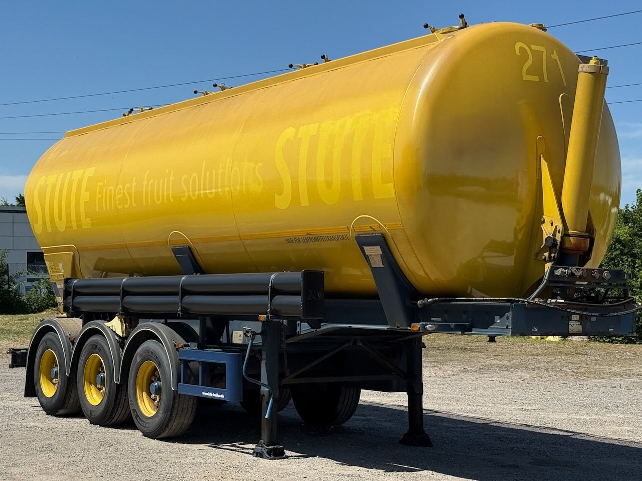 Kässbohrer SSK 40 Lebensmittel-Kippsilo - Silo poolhaagis: pilt 3 Kässbohrer SSK 40 Lebensmittel-Kippsilo - Silo poolhaagis: pilt 3
